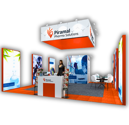 30x30 trade show display